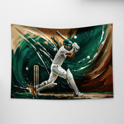 Tapisserie murale Sports Cricket