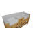 Hitton 72'' Double Bathroom Vanity with Top-446311400-446800219