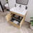 Maplesville 29.53'' Single Bathroom Vanity with Acrylic Top-2022651348