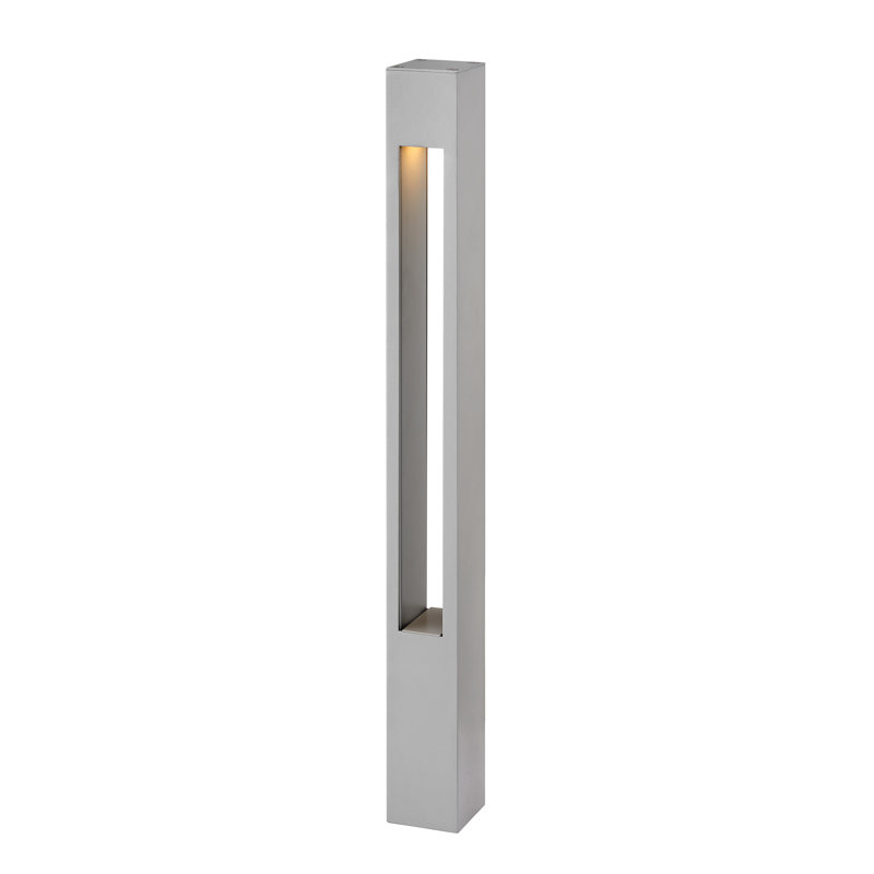 Atlantis Low Voltage Metal Bollard Light, Titanium