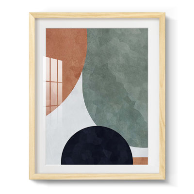 Abstract Of Shapes I Framed Print