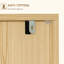Buffet, armoire d'appoint avec tablettes réglables