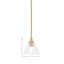 Mini-luminaire suspendu suspendu avec tige en verre transparent-22608259-71740102