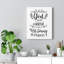God Is In - Wrapped Canvas Print-1827414637
