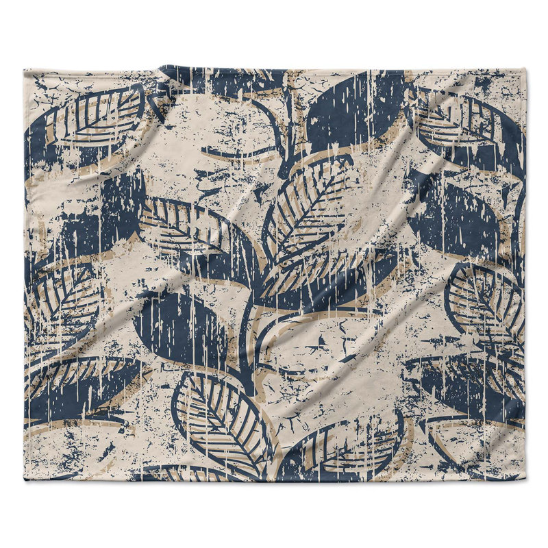 Twig Leaves Polyester Comforter, Twin Comforter + 1 Standard Pillowcase