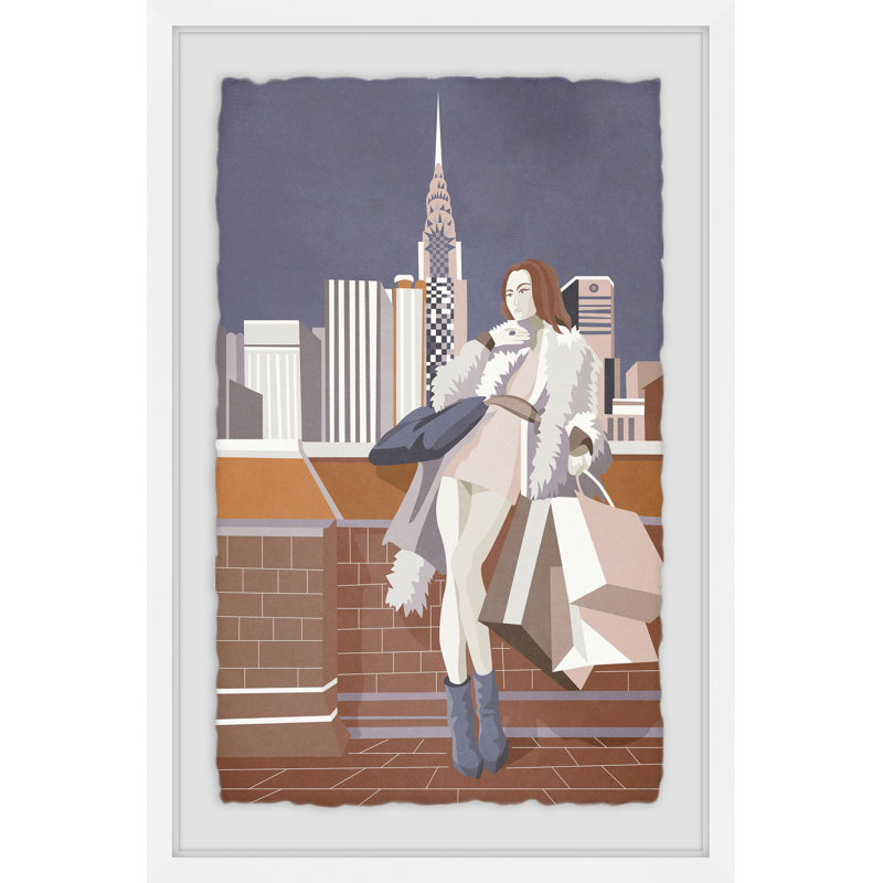Empire Fashion - Single Picture Frame Print, 46 cm H x 30 cm W x 3.81 cm D