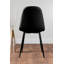 Chowchilla 6 Black Dining Table And 6 White Black Leg Chairs-86714291-86714288