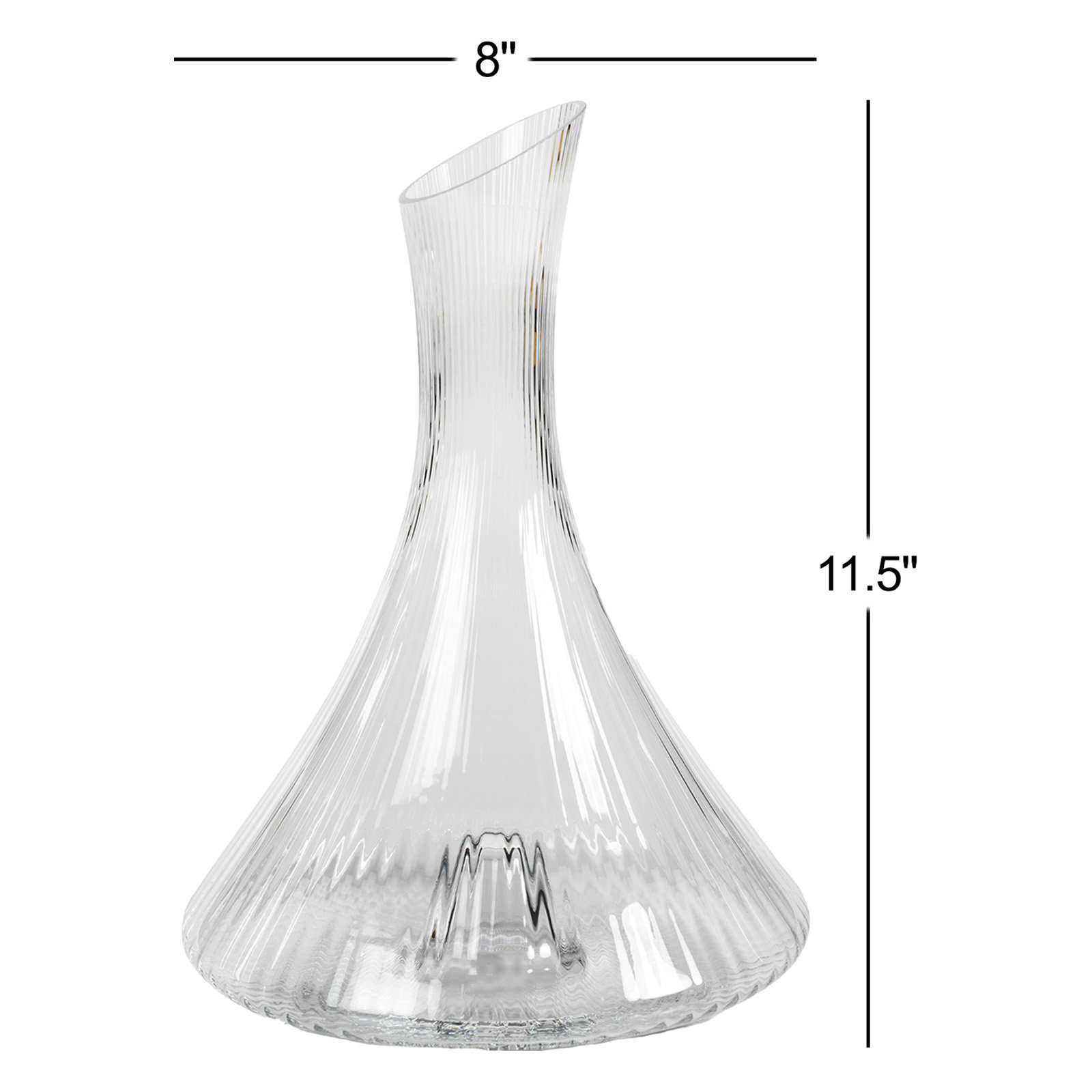 Claro 50.72oz. Glass Pitcher