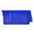 Plastic Storage Bin, (11-Inch X 5-Inch X 5-Inch), Hanging Stackable Storage Organizer Bin, Blue/Red, 12-Pack, Heavy Duty Stacking Containers For Closet, Kitchen, Office, Or Pantry Organization