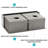 Double Bowl (50/50) Farmhouse Sink - 33" X 21" X 10" Stainless Steel Apron Front Kitchen Sink 16 Gauge With Two 10" Deep Basin