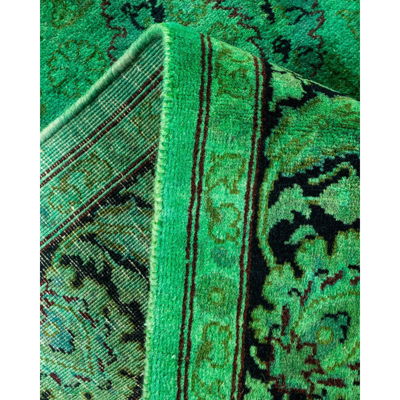 Tapis vert unique 3 pi x 5 pi 2 po Yonda