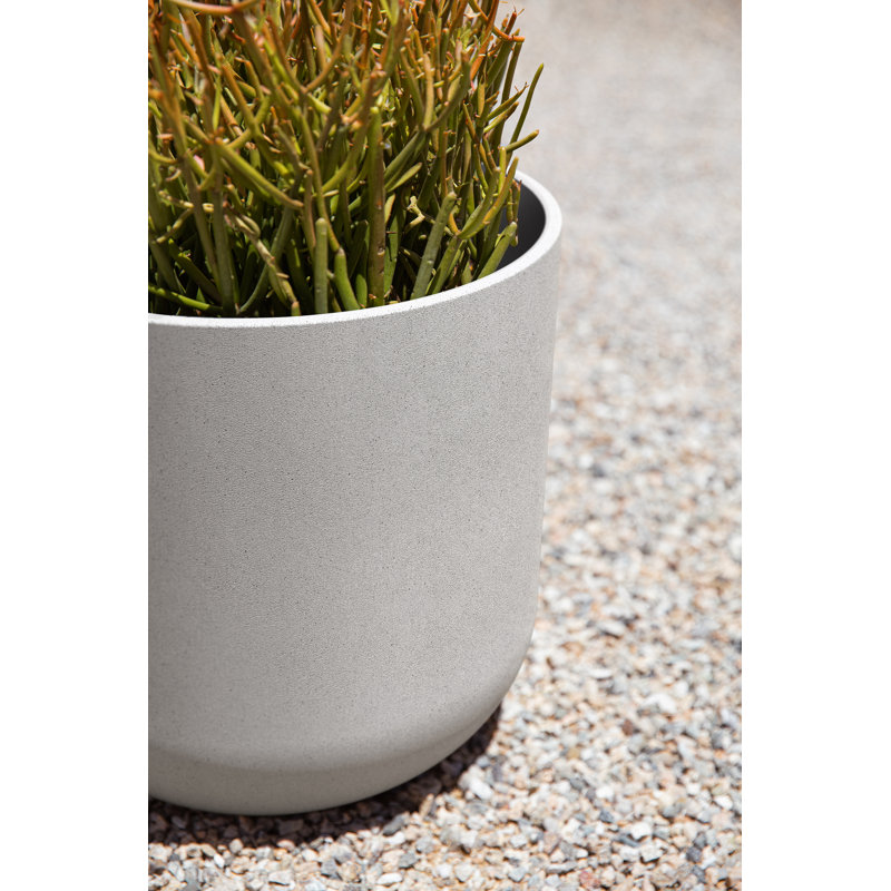 Pot à fleurs Pure Series, Gris, 2, H 10,25 po x l 10 po x P 10 po
