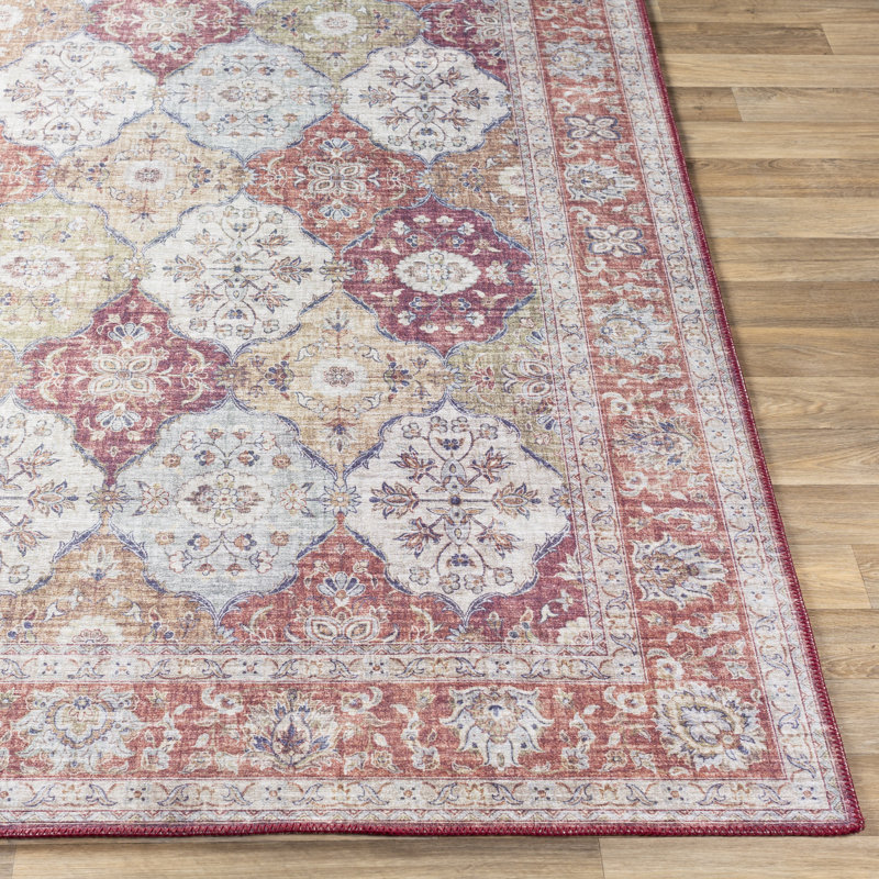 Daigle Oriental Indoor Rug, Rectangle 2'3" x 3'9"