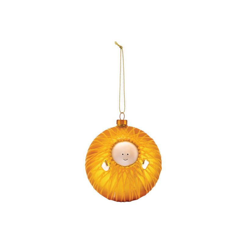Gesù 4.1'' Glass Nativity Ball Ornament