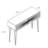 39.4'' Modern Console Table Entryway Table with Two Drawers for Hallway & Behind-Couch Storage