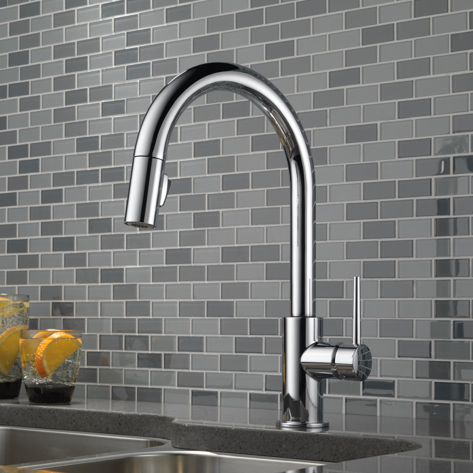 Trinsic Pull-Down Kitchen Faucet, Chrome