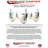 4 Piece Nylon Wheel Caster Set