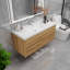 Meuble-lavabo simple 47,25 po avec plateau en acrylique Avely-587454826