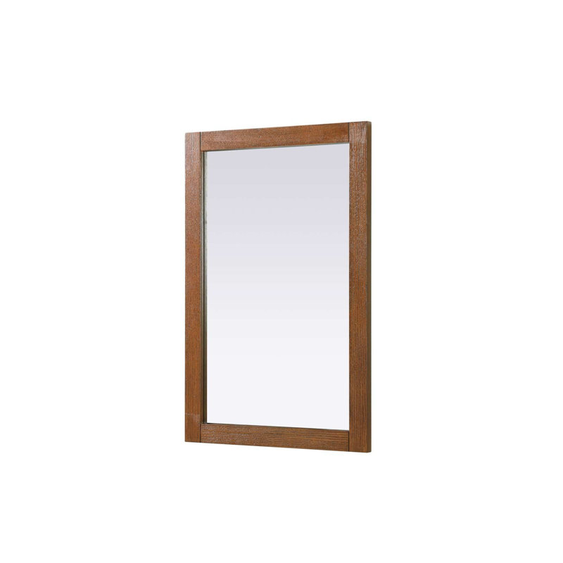 Miroir Noah, Rectangulaire, Brandy noyer, 36 po x 24 po
