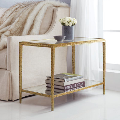 Glass End Table