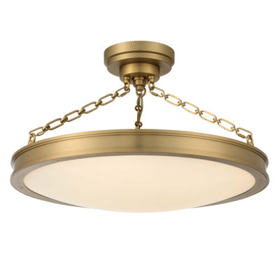 Cameron Integrated LED Semi-Flush Mount