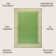 Tapis intérieur / extérieur vert / crème James