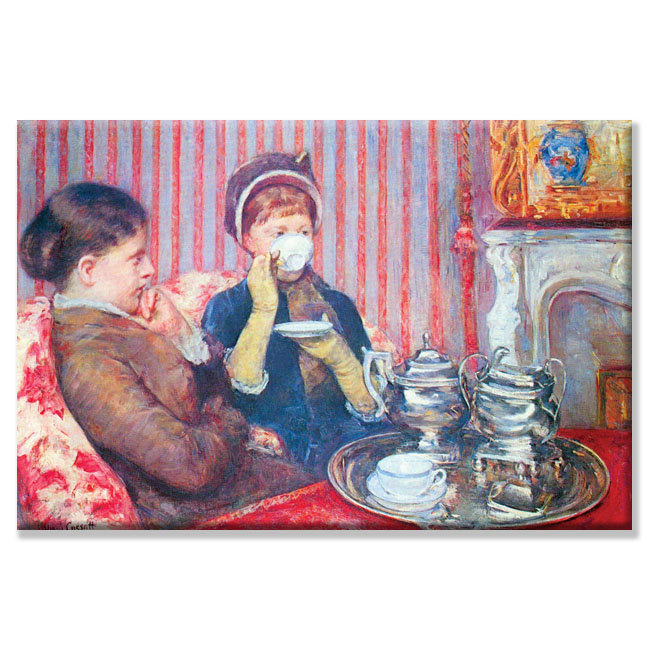 Reproduction d’art sur toile tendue, "tasse of tea #2", 20" x 30"