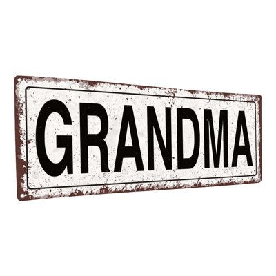 «Grandma» sur métal