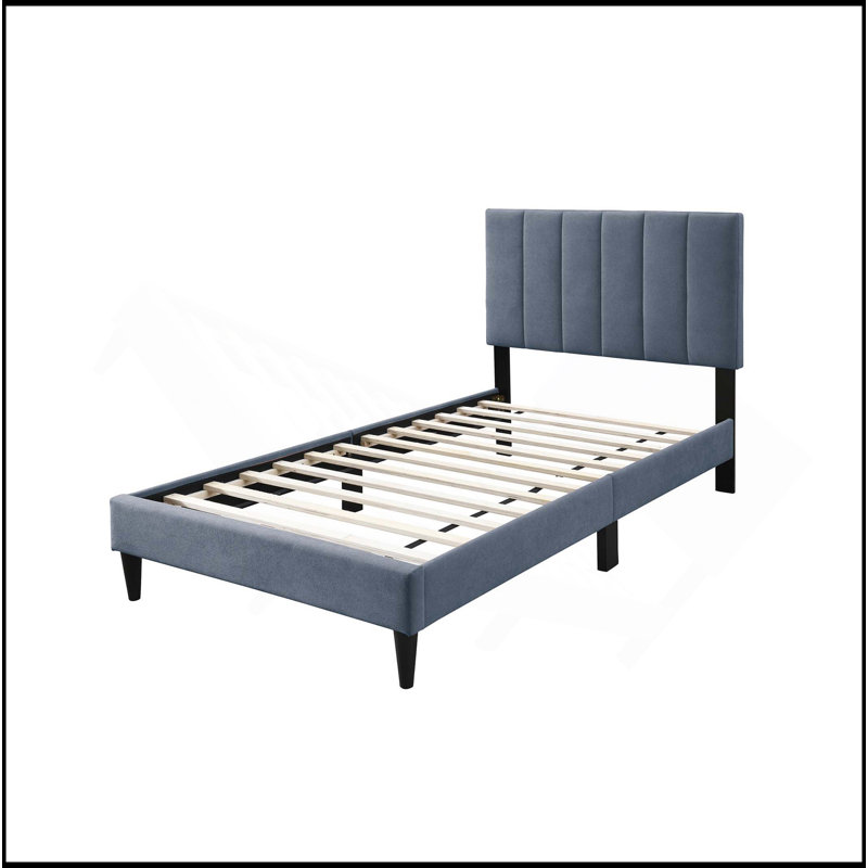 Lit simple, Gris anthracite