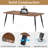 Metal Base Dining Table-2038437384