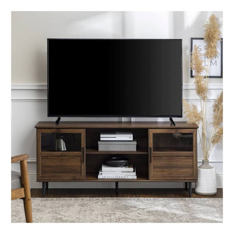 Meuble télé 58 portes 65 pièces Modern Transitional
