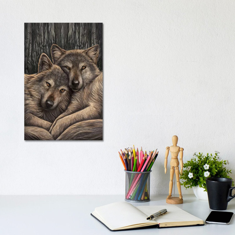 Loyal Companions by Lisa Parker - Wrapped Canvas Gallery-Wrapped Canvas Giclée, 20.32 cm H x 30.48 cm W