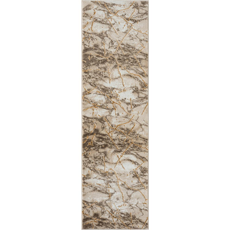 Macfadyn Abstract Indoor Rug, Runner 2' x 7'