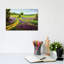 Purple Flowers Field by Valery Rybakow - Painting on Canvas-63929422-63929421