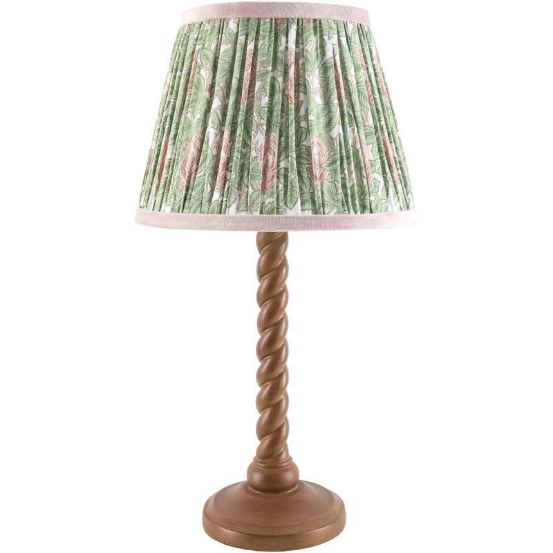 Jardina Table Lamp, Green/Pink