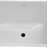 59" Streamline Soaking Glossy Black Freestanding Tub and Tray With Internal Drain-112235495
