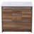 36.5" Single Bathroom Vanity With Cultured Marble Top-1164169824