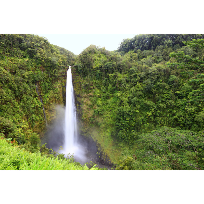 Waterfall by Maridav - Wrapped Canvas Print, 61cm H x 91cm W
