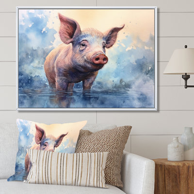 Sweet Piglette sur toile