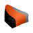 Black/Orange/Stone Grey