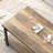 Hulste 42" Industrial Coffee Table with Storage, Rustic Oak-2099114395