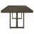 Glenmoor Dark Grey Rectangular Dining Table