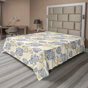 Pale Ceil Blue/Yellow Floral