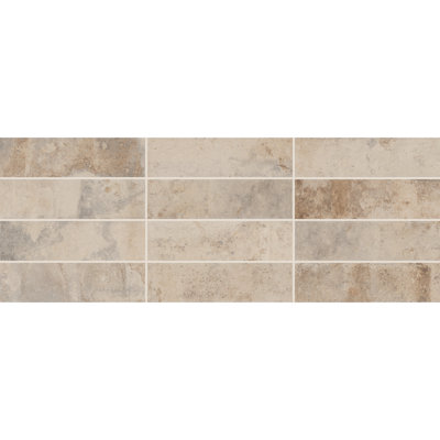 Carrelage en porcelaine émaillée 2 x 8 Daltile Brickwork (36 pièces par carton) (4,43 pieds carrés par carton)