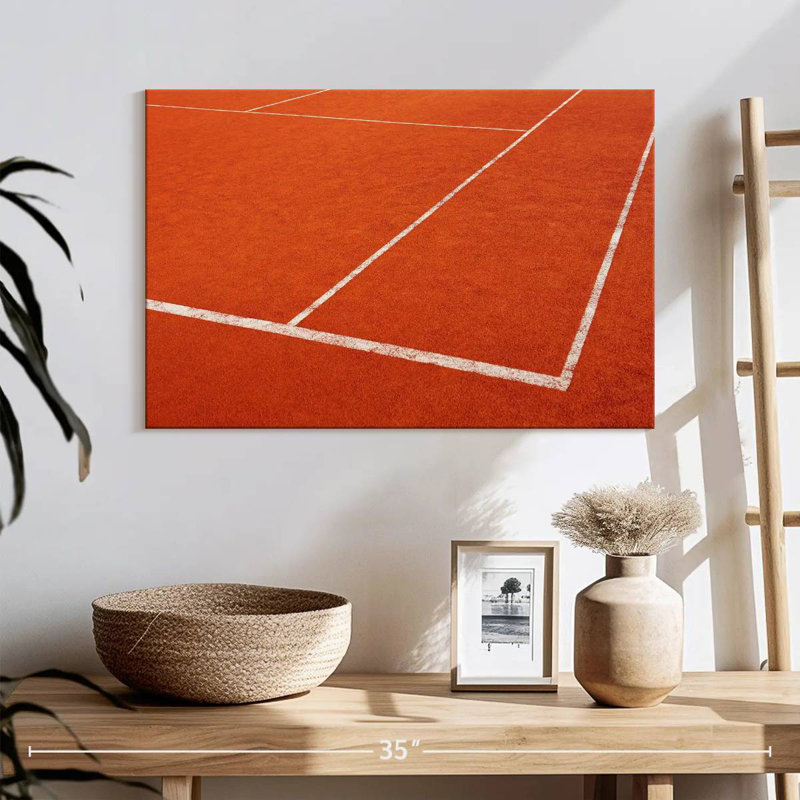Court de tennis en terre Sirci, H 16 po x l 24 po