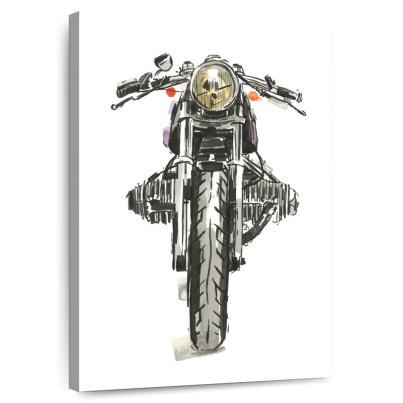 Mehar Motorcycles In Ink II, 24" H x 16" W