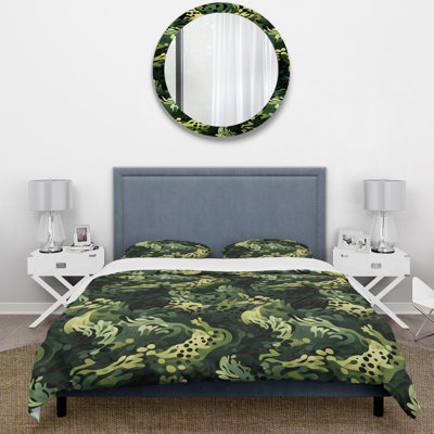 Jungle Camouflage Adventures I Camouflage Duvet Cover