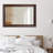 Solid Pine Wood Rectangular Wall Mirror