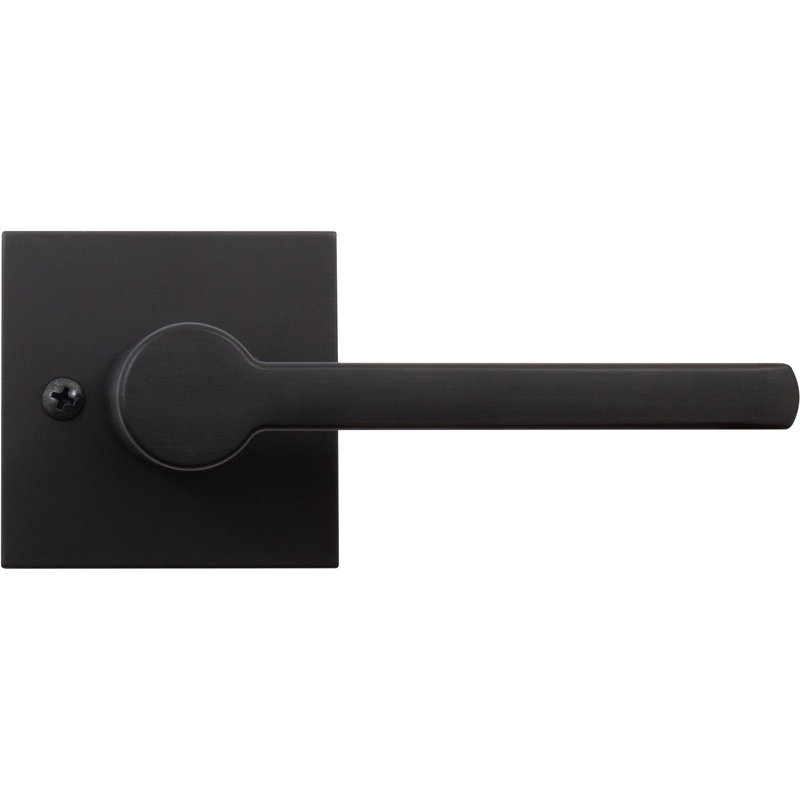 Poignées de porte avec Vienne, Noir mat