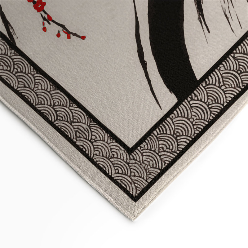 Whispering Blossoms Indoor And Outdoor Area Rug, Rectangle 9' x 12'